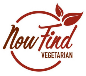 NOW FIND VEGETARIAN logo