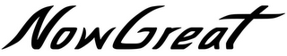 NOW GREAT logo