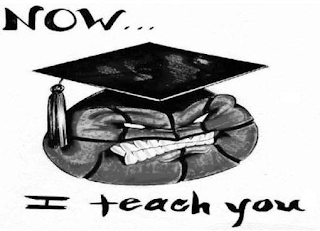 NOW... I TEACH YOU logo