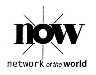 NOW NETWORK OF THE WORLD logo