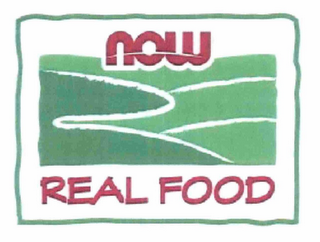 NOW REAL FOOD logo