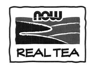 NOW REAL TEA logo