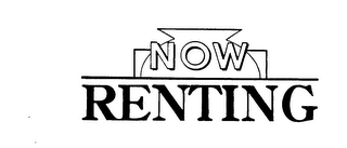 NOW RENTING logo