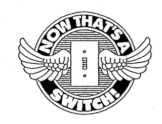 NOW THAT'S A SWITCH! logo