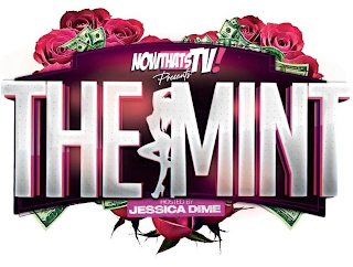 NOW THATS TV! PRESENTS THE MINT HOSTED BYJESSICA DIME logo