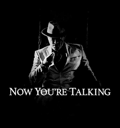 NOW YOU'RE TALKING logo
