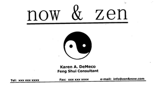 NOW & ZEN logo