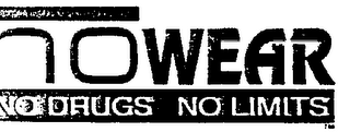 NOWEAR NO DRUGS NO LIMITS logo