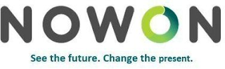 NOWON SEE THE FUTURE. CHANGE THE PRESENT. logo