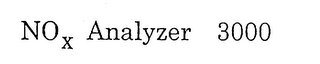 NOX ANALYZER 3000 logo