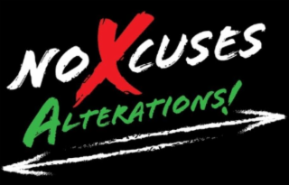 NOXCUSES ALTERATIONS ! logo