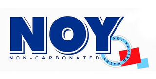 NOY NON-CARBONATED NOY SPRING WATER logo