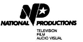 NP NATIONAL PRODUCTIONS TELEVISION FILM AUDIO VISUAL logo