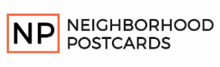 NP NEIGHBORHOOD POSTCARDS logo