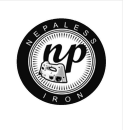 NP NEPALESS IRON logo