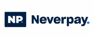 NP. NEVERPAY. logo