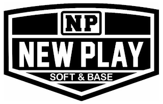 NP NEW PLAY SOFT & BASE logo