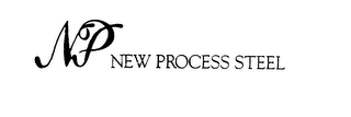 NP NEW PROCESS STEEL logo