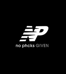 NP NO PHCKS GIVEN logo