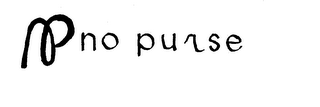NP NO PURSE logo