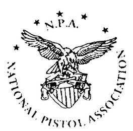 N.P.A. NATIONAL PISTOL ASSOCIATION logo