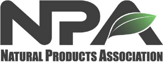 NPA NATURAL PRODUCTS ASSOCIATION logo
