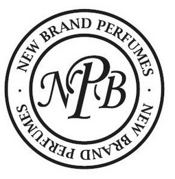 NPB · NEW BRAND PERFUMES · NEW BRAND PERFUMES logo