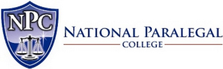NPC NATIONAL PARALEGAL COLLEGE logo
