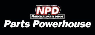 NPD NATIONAL PARTS DEPOT PARTS POWERHOUSE logo