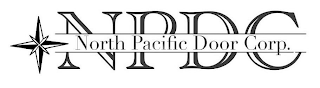 NPDC NORTH PACIFIC DOOR CORP. logo