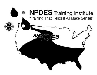 NPDES TRAINING INSTITUTE "TRAINING THATHELPS IT ALL MAKE SENSE!" NPDES logo