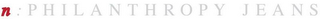N:PHILANTHROPY JEANS logo