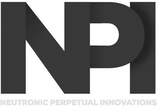 NPI NEUTRONIC PERPETUAL INNOVATIONS logo