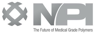 NPI THE FUTURE OF MEDICAL GRADE POLYMERS logo