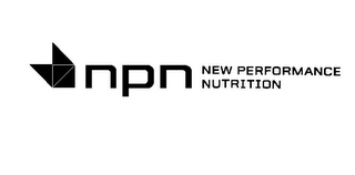 NPN NEW PERFORMANCE NUTRITION logo