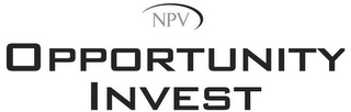 NPV OPPORTUNITY INVEST logo