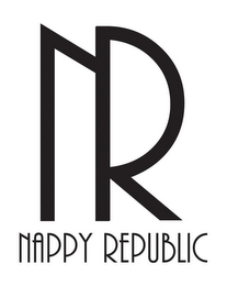 NR NAPPY REPUBLIC logo
