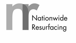 NR NATIONWIDE RESURFACING logo