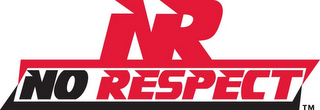 NR NO RESPECT logo