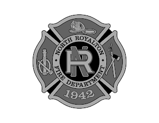 NR NORTH ROYALTON FIRE DEPARTMENT 1942 logo