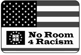 NR4R NO ROOM 4 RACISM logo
