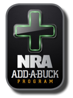 NRA ADD-A-BUCK PROGRAM logo