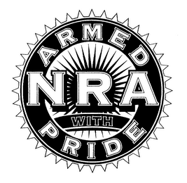 NRA ARMED WITH PRIDE logo