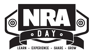 NRA DAY LEARN· EXPERIENCE· SHARE ·GROW logo