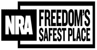 NRA FREEDOM'S SAFEST PLACE logo