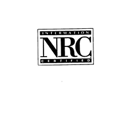 NRC INTERMATION CERTIFIED logo