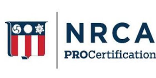 "NRCA" AND "PROCERTIFICATION" logo