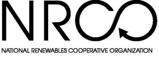 NRCO NATIONAL RENEWABLES COOPERATIVE ORGANIZATION logo