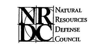 NRDC NATURAL RESOURCES DEFENSE COUNCIL logo