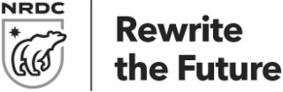 NRDC REWRITE THE FUTURE logo